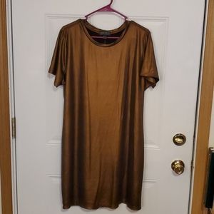 Forever 21 Plus Gold Dress